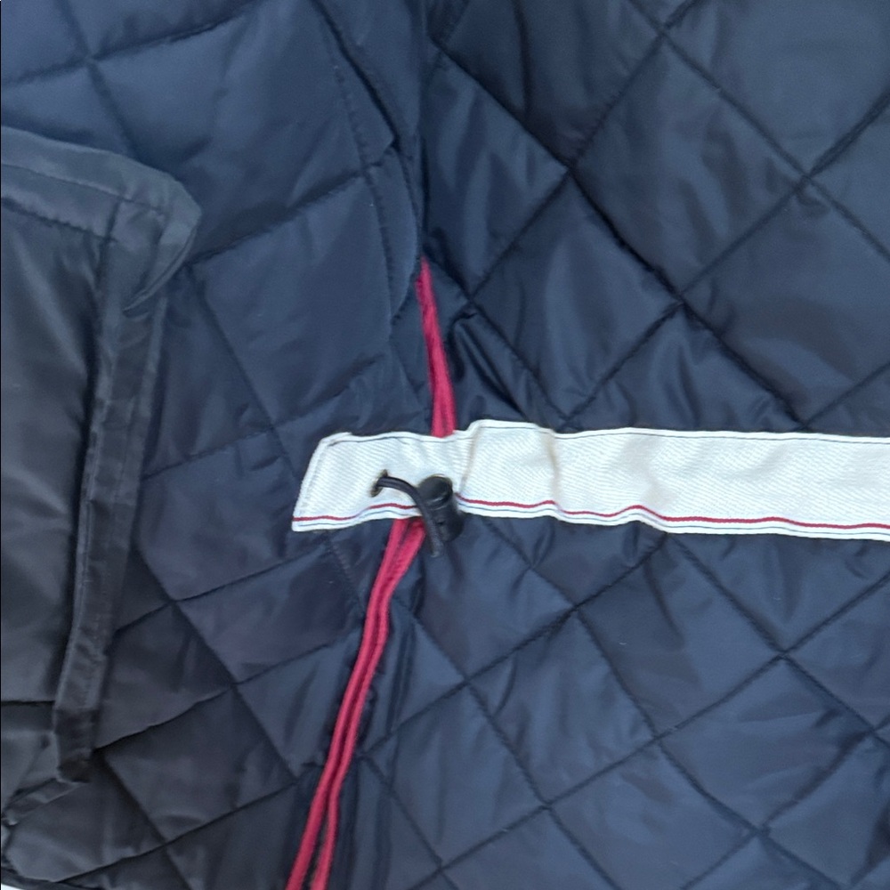 Gap Quilted Vest Y2K Mandarin Collar Large - Picture 4 of 9